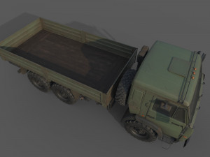 Kamaz 5350 Cargo 3D 모델