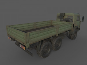 Kamaz 5350 Cargo 3D 모델