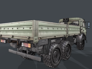 Kamaz 5350 Cargo 3D 모델