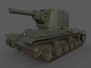KV 2 model 1939 3Dモデル