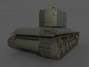 KV 2 model 1939 3D Model