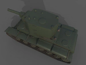 KV 2 model 1939 3D Model