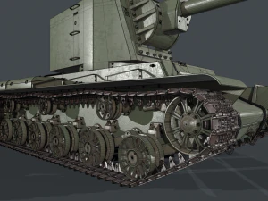 KV 2 model 1939 3D Model