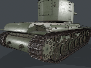 KV 2 model 1939 3D Модель
