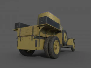Armored Car 1914 3D Model
