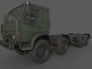 Kamaz 63501 3D Model