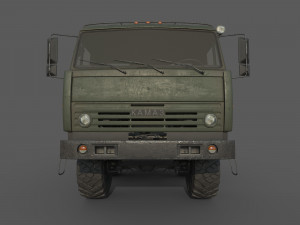 Kamaz 63501 3D 모델