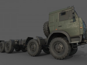 Kamaz 63501 3D 모델