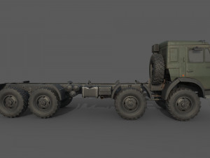 Kamaz 63501 3D 모델