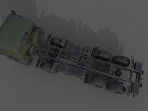 Kamaz 63501 3D 모델