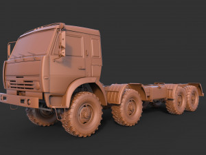 Kamaz 63501 3D 모델