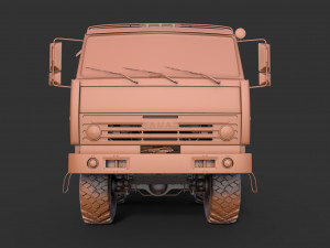 Kamaz 63501 3D 모델
