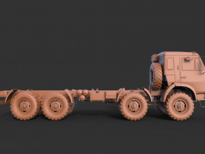 Kamaz 63501 3D 모델