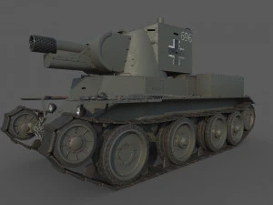 BT 42 Panzer 3D Modell