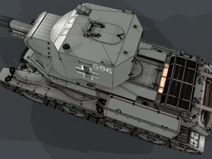 BT 42 Tank 3D Model