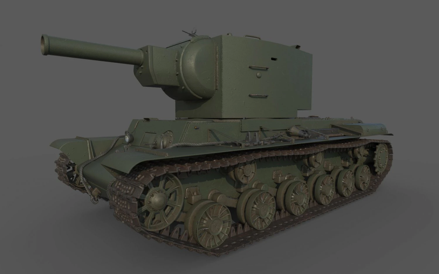 KV2 modelo 1940 Modelo 3D .c4d .max .obj .3ds .fbx .stl .blend 