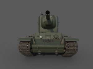 KV 2 model 1940 3D Model