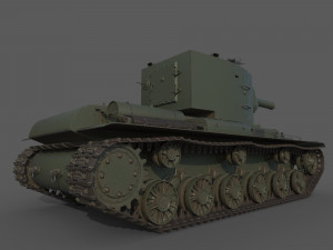 KV 2 model 1940 3D Model