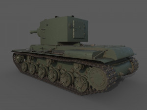 KV 2 model 1940 3D Model