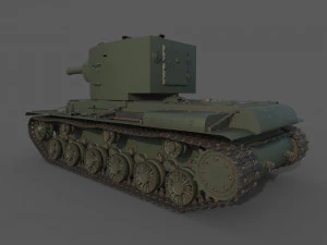 KV2 modelo 1940 Modelo 3D