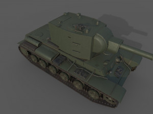 KV 2 model 1940 3D Model