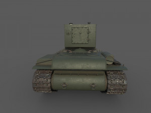 KV 2 model 1940 3D Model