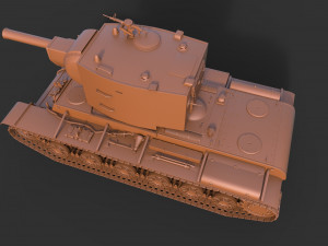 KV 2 model 1940 3D Model