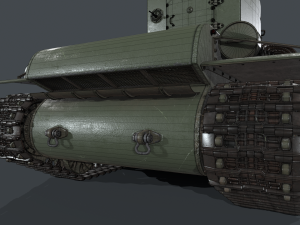 KV 2 model 1940 3D Model