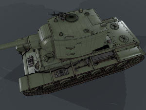 KV 2 model 1940 3D Model