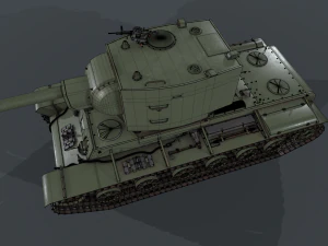KV2 modelo 1940 Modelo 3D