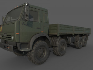 Kamaz 6350 Model 3D