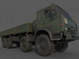 Kamaz 6350 3D Model
