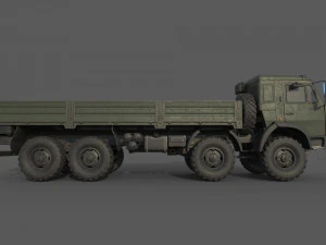 Kamaz 6350 3D Model