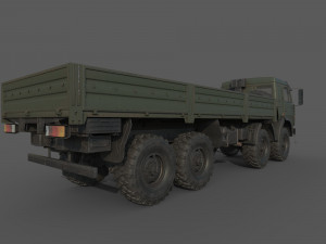 Kamaz 6350 Modelo 3D