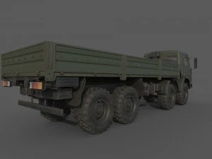 Kamaz 6350 3D Model