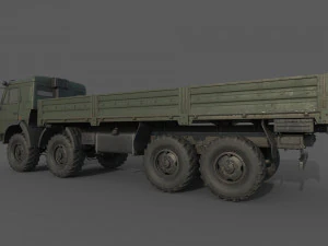 Kamaz 6350 3D Model