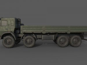 Kamaz 6350 Modelo 3D