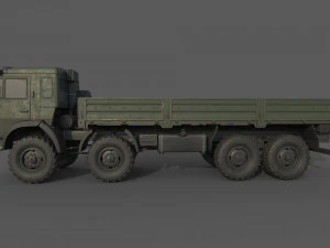 Kamaz 6350 3D Model
