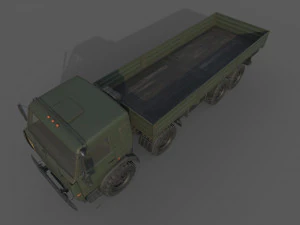 Kamaz 6350 3D Model
