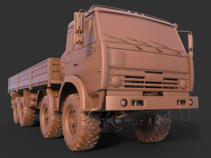 Kamaz 6350 Modelo 3D