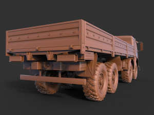 Kamaz 6350 Modelo 3D
