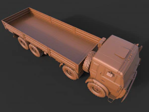 Kamaz 6350 3D Model