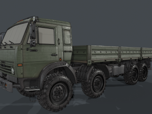 Kamaz 6350 Modelo 3D
