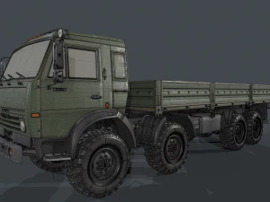 Kamaz 6350 3D Model
