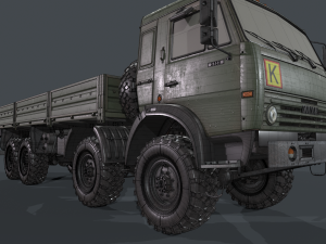 Kamaz 6350 Modelo 3D