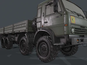 Kamaz 6350 3D Model