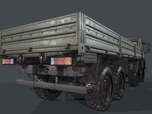 Kamaz 6350 Modelo 3D