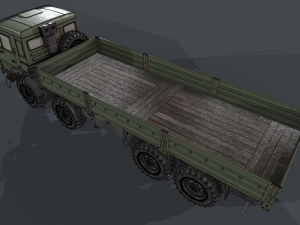 Kamaz 6350 Modelo 3D