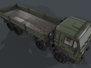 Kamaz 6350 3D Model