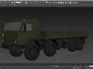 Kamaz 6350 3D Model